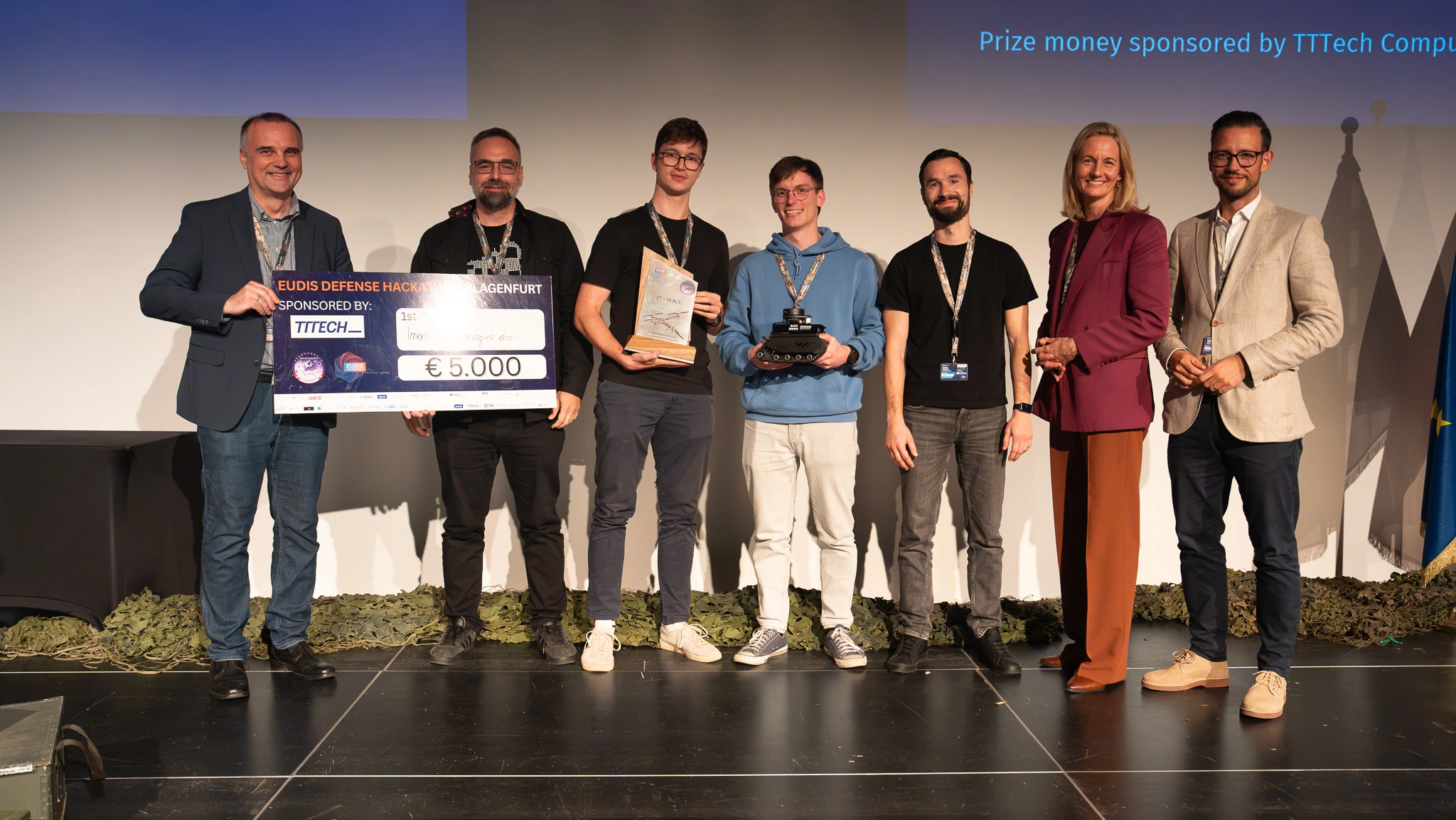 Winning team Vale, Norway, EUDIS Hackathon Autumn 2026