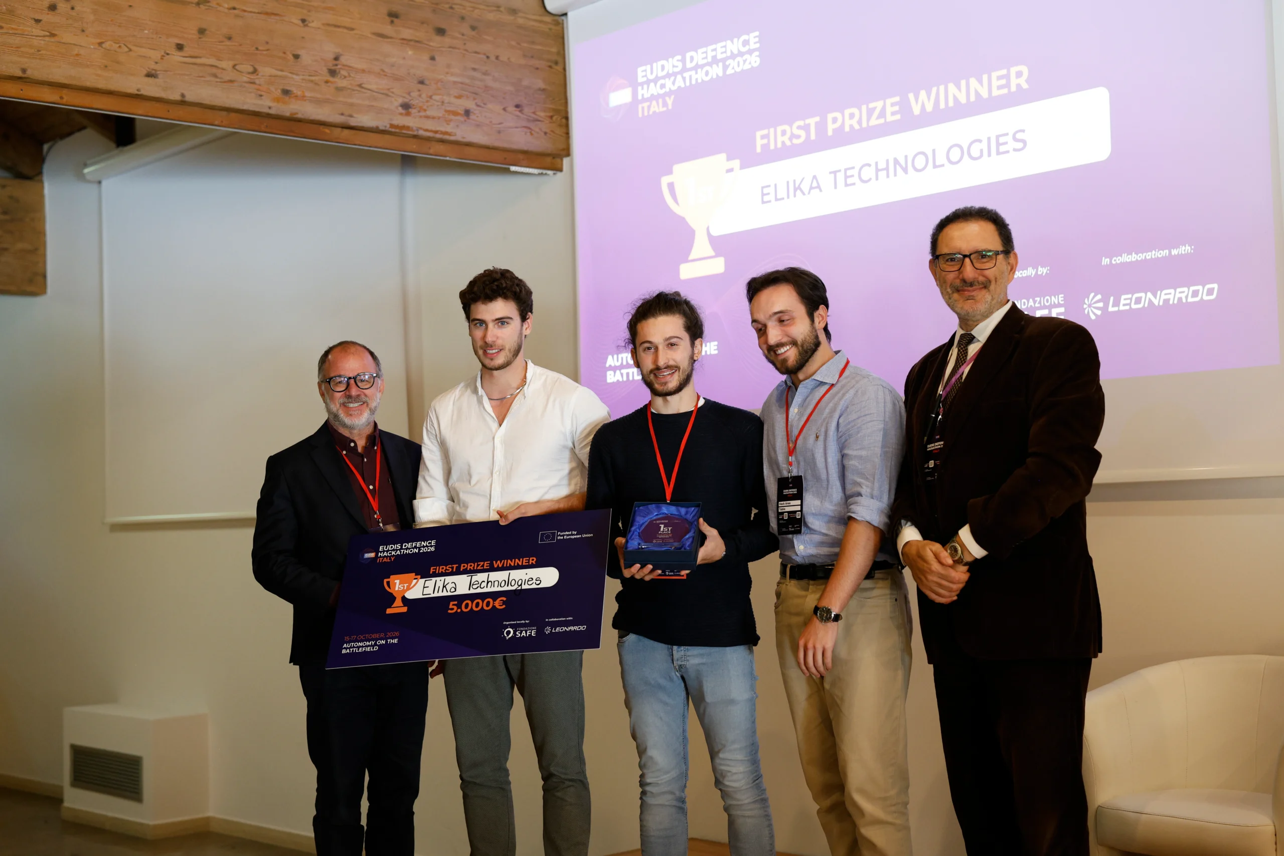 Winning team Vale, Norway, EUDIS Hackathon Autumn 2026